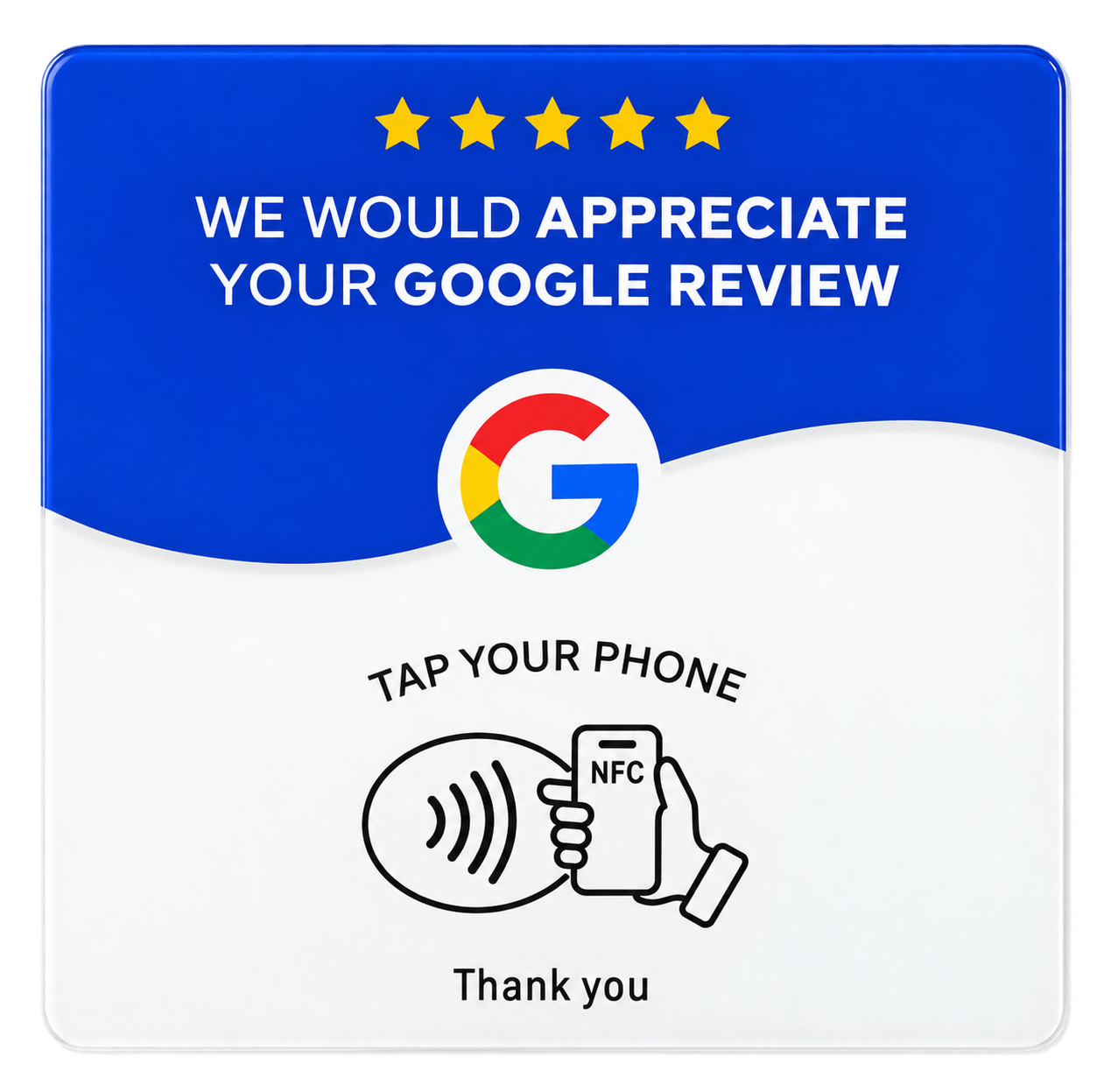 Google Review Tap Card